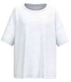 SP304 Spasso Ladies Oversized Slub T-Shirt White colour image